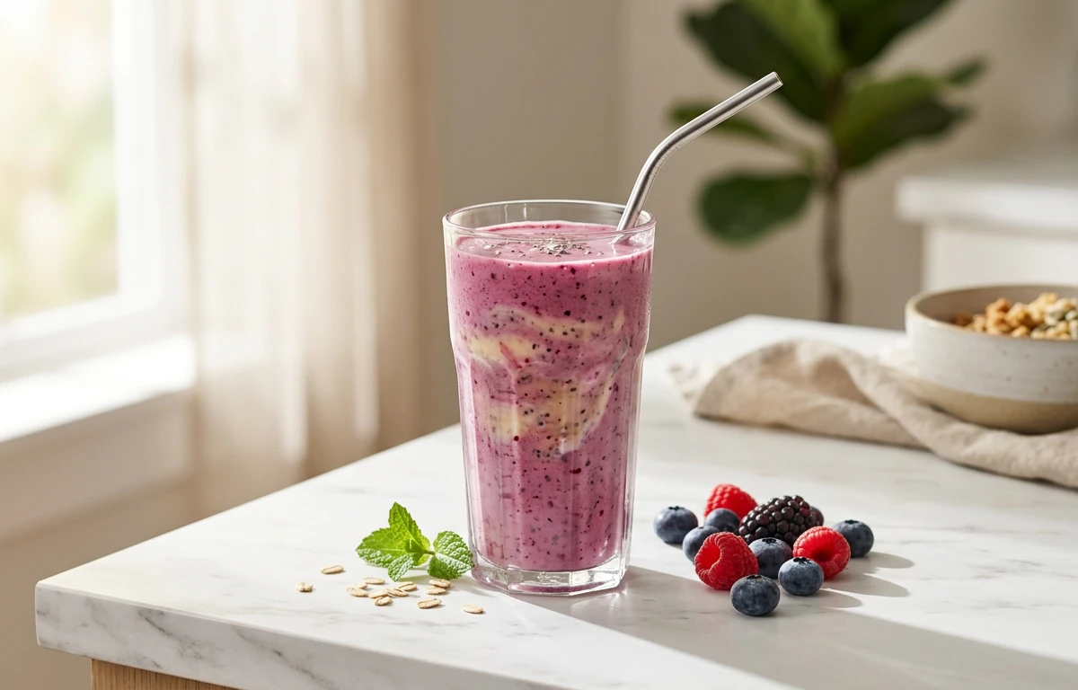 High-Protein Oat Milk Smoothie