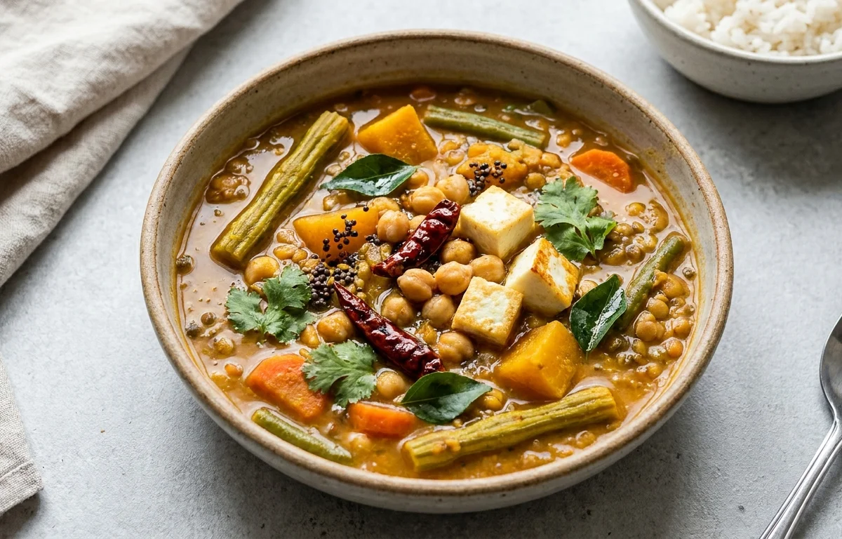 High-Protein Sambar
