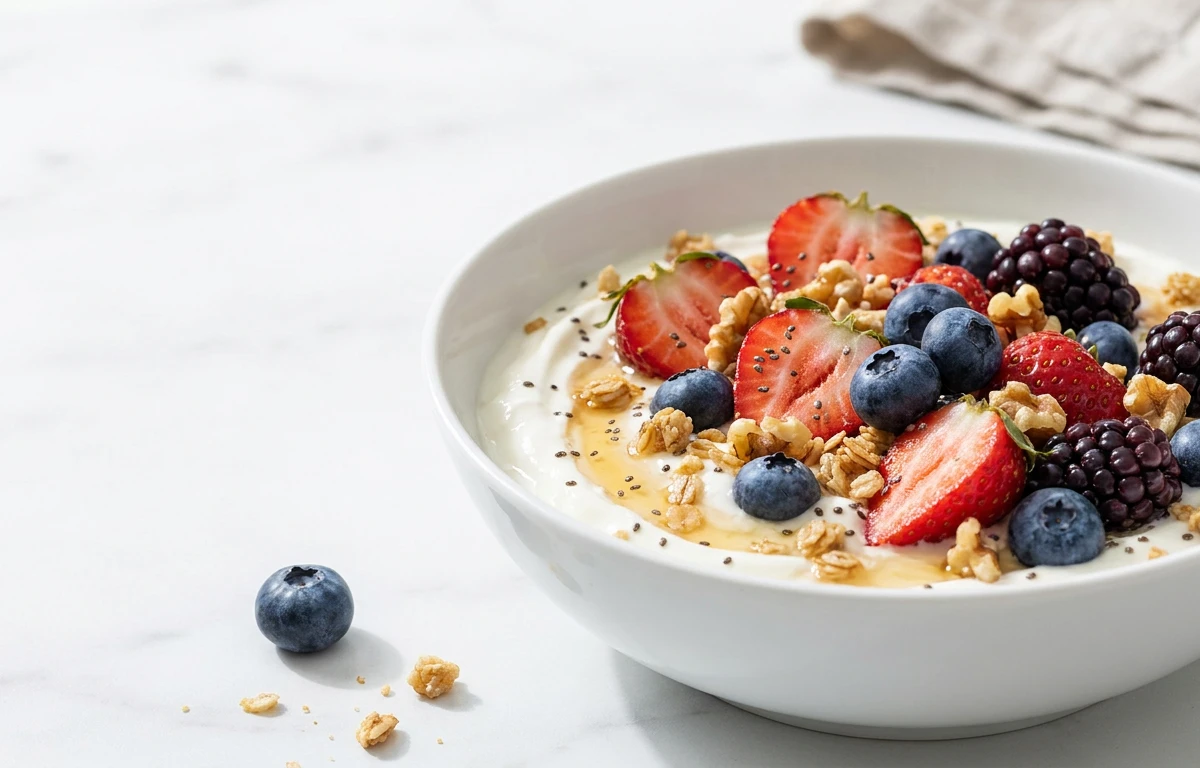 High-Protein Skyr Breakfast Bowl