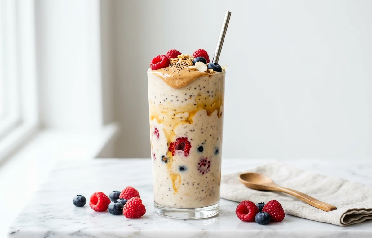 High-Protein Soy Milk Smoothie