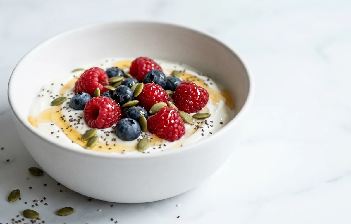 High-Protein Yogurt & Pepita Bowl