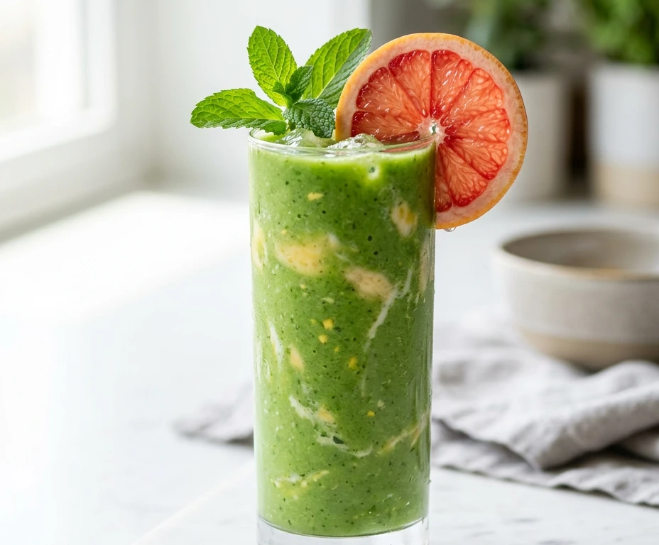 Hydrating Grapefruit Green Smoothie