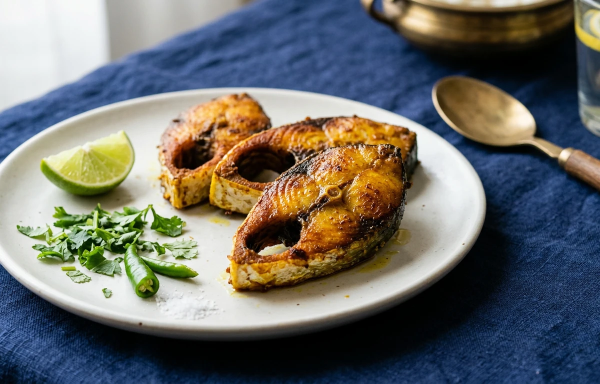 Ilish Mach Bhaja (Fried Hilsa)