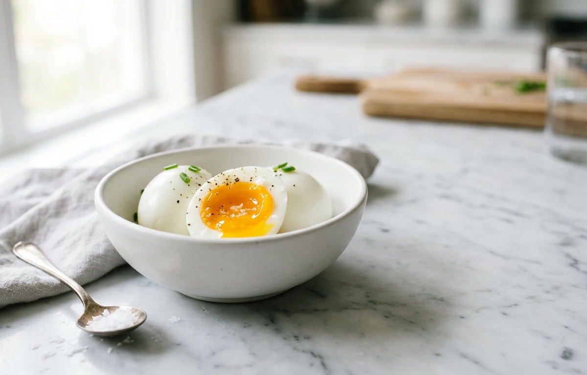 Jammy Soft-Boiled Eggs