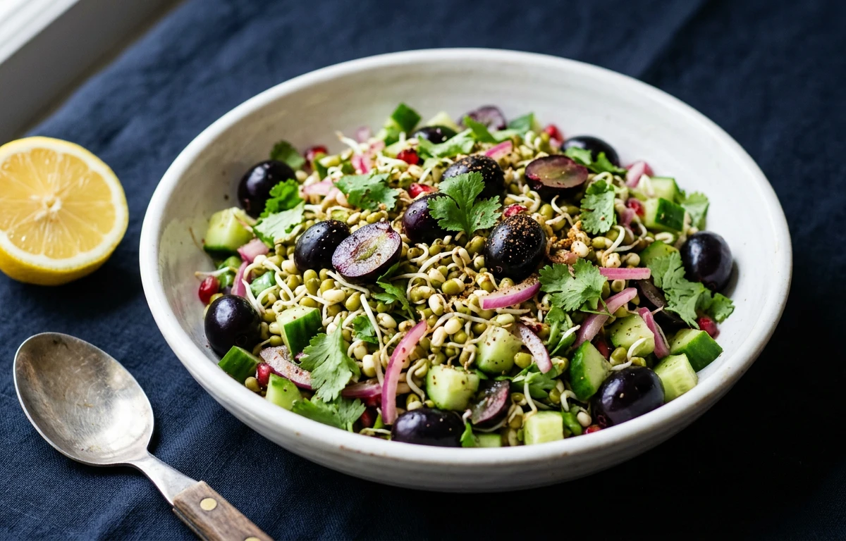 Jamun & Sprout Salad