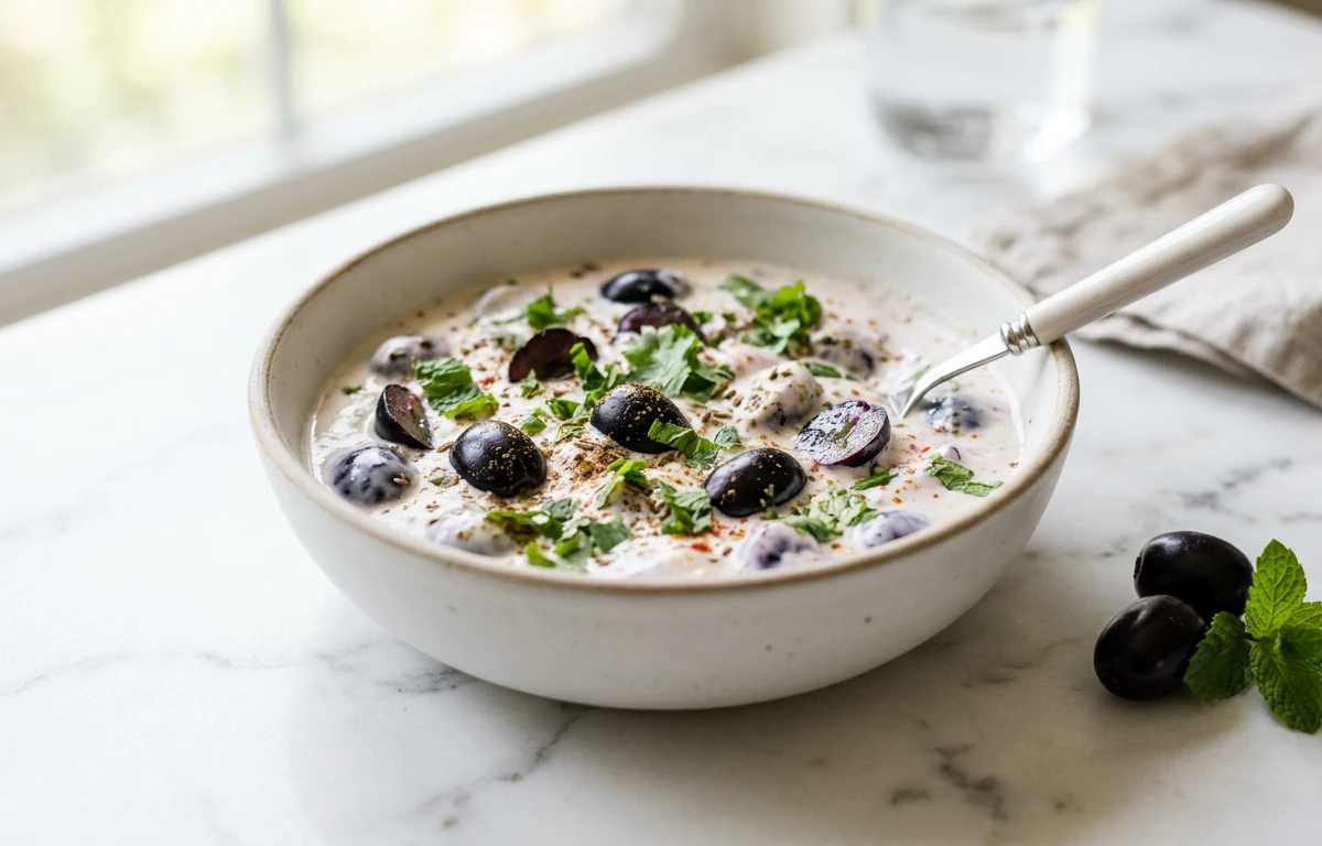 Jamun Raita (Savory Yogurt Dip)