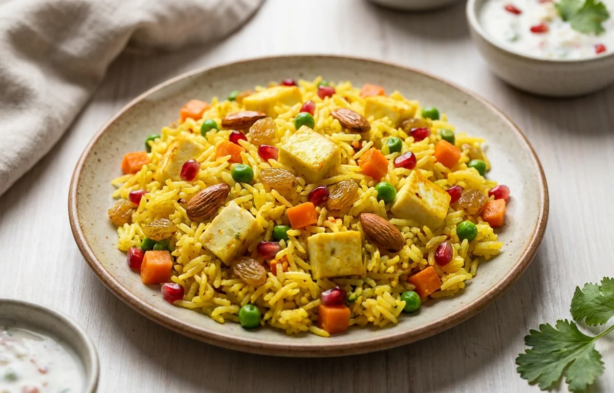 Jeweled Vegetable Pulao