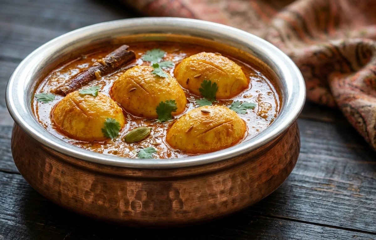 Kashmiri Anda Curry