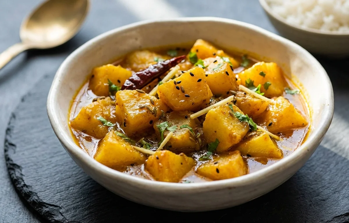 Kath Aloo Bhaji