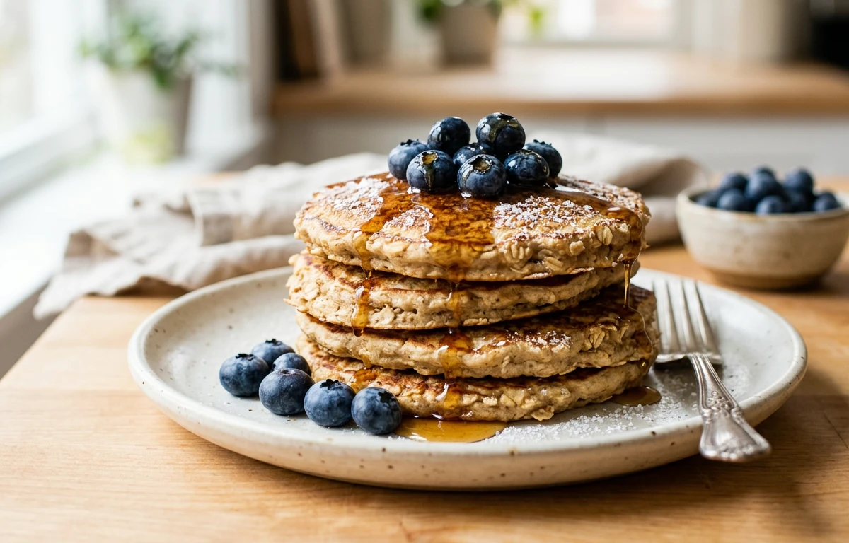 Kefir & Oat Pancakes