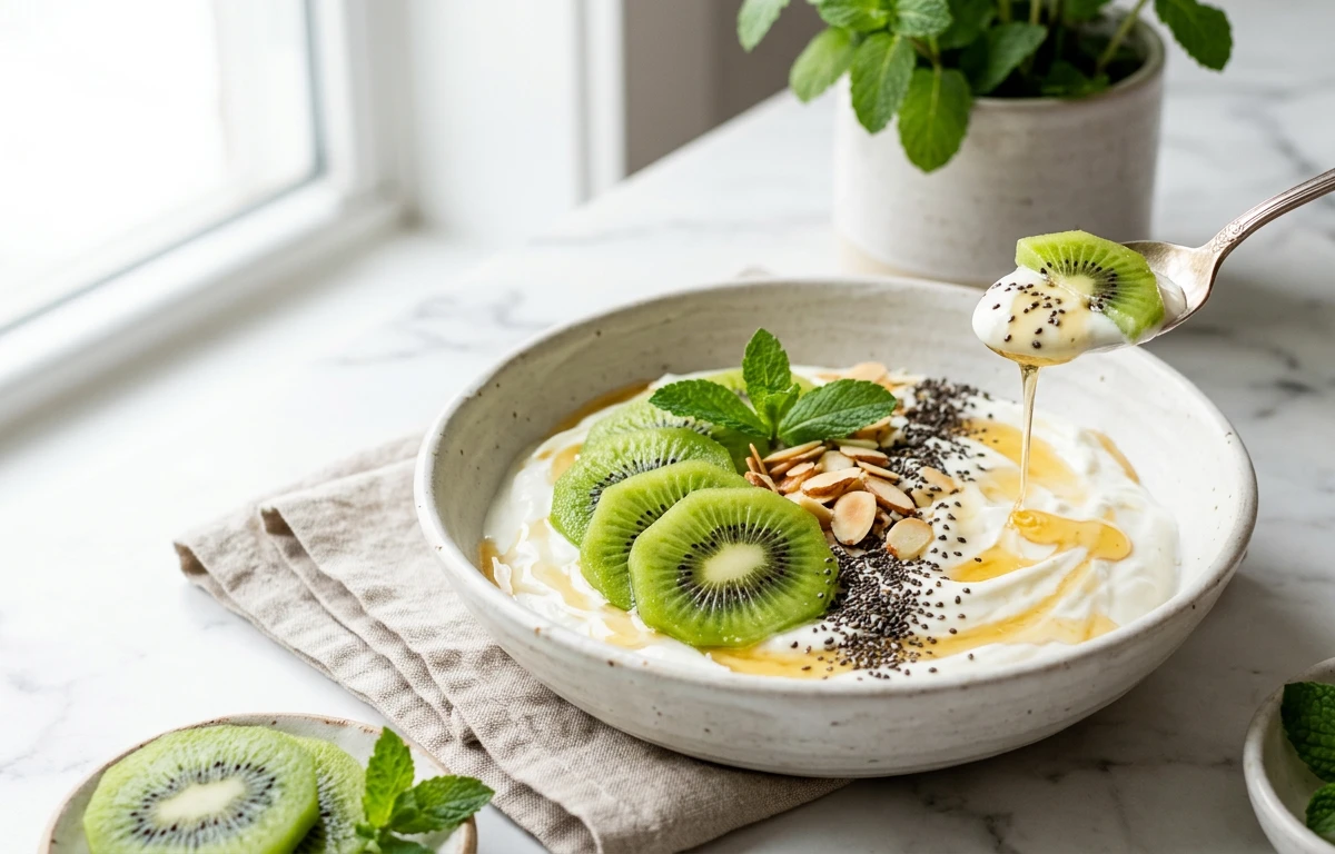Kiwi & Greek Yogurt Bowl