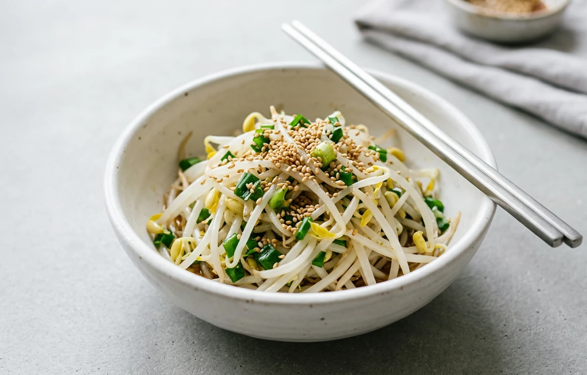 Korean-Style Sprout Salad (Sukju Namul)