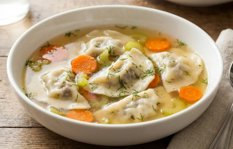 Kreplach Soup