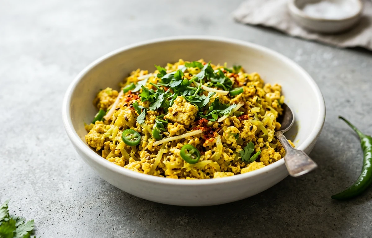 Lauki Paneer Bhurji (Scramble)