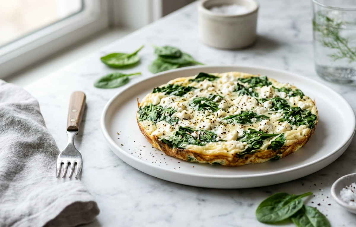 Lean Green Egg White Frittata