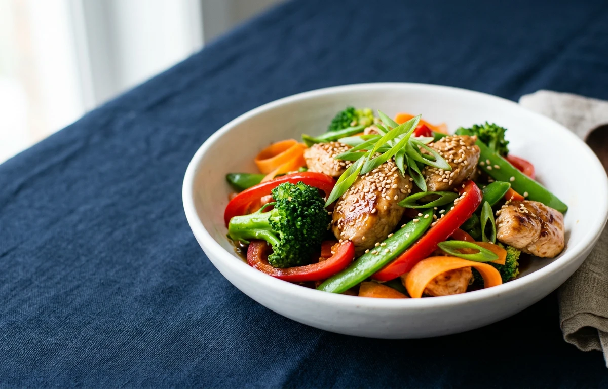 Lean Turkey & Vegetable Stir-Fry