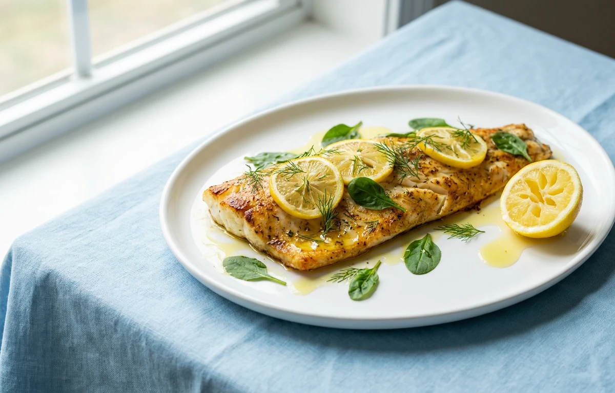 Lemon-Dill Baked Cod