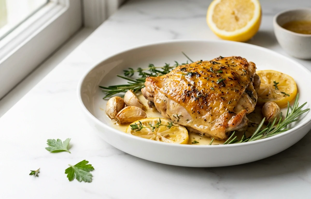 Lemon Herb Chicken Thighs