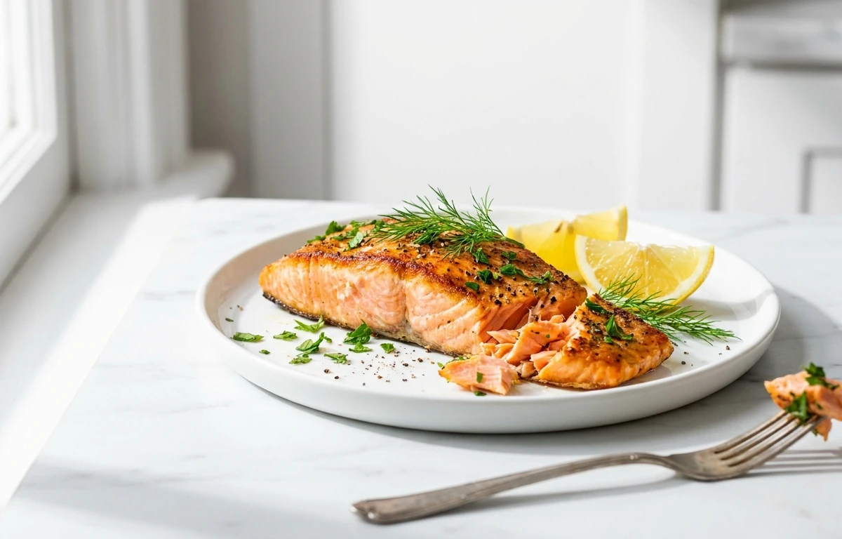 Lemon Herb Grilled Salmon