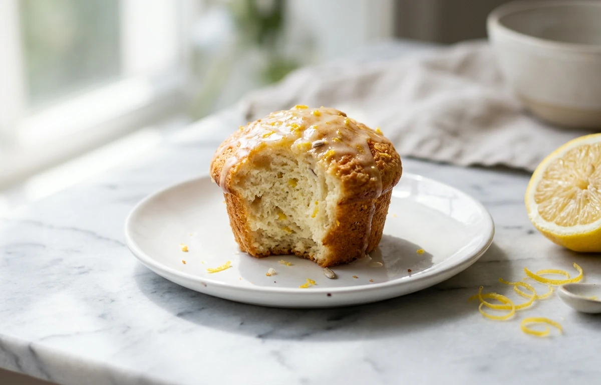 Lemon Sunflower Oil Muffins