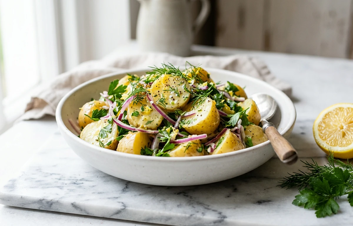 Lemony Herb Potato Salad