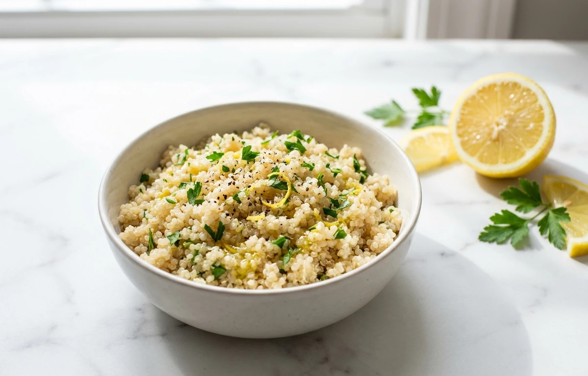 Lemony Quinoa Base