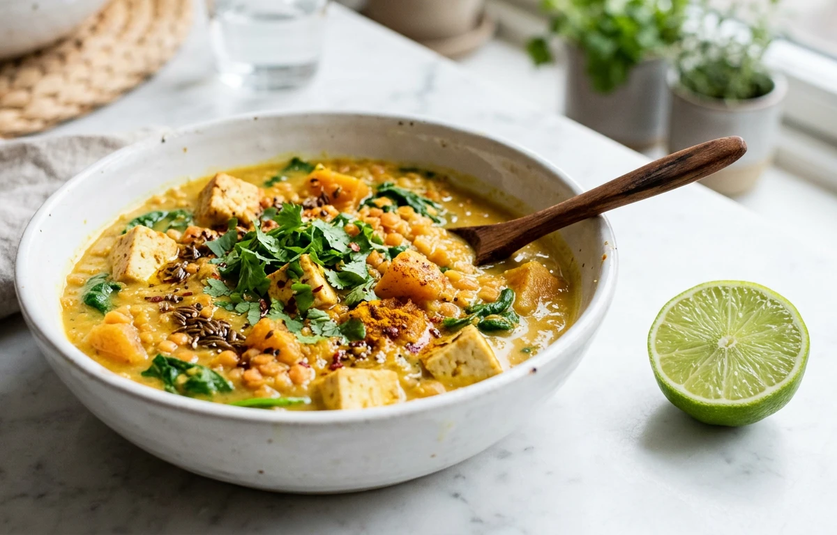 Lentil & Papaya Curry (Dal)