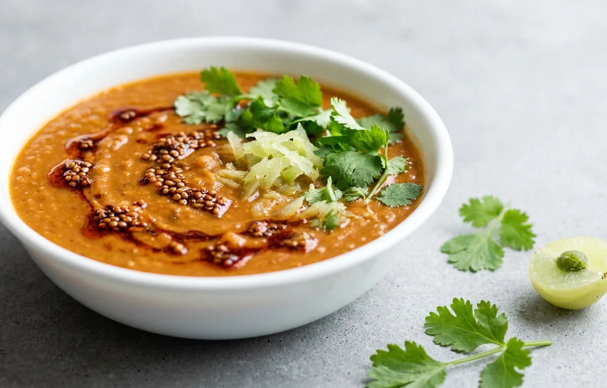 Lentil Dal with Grated Gooseberry