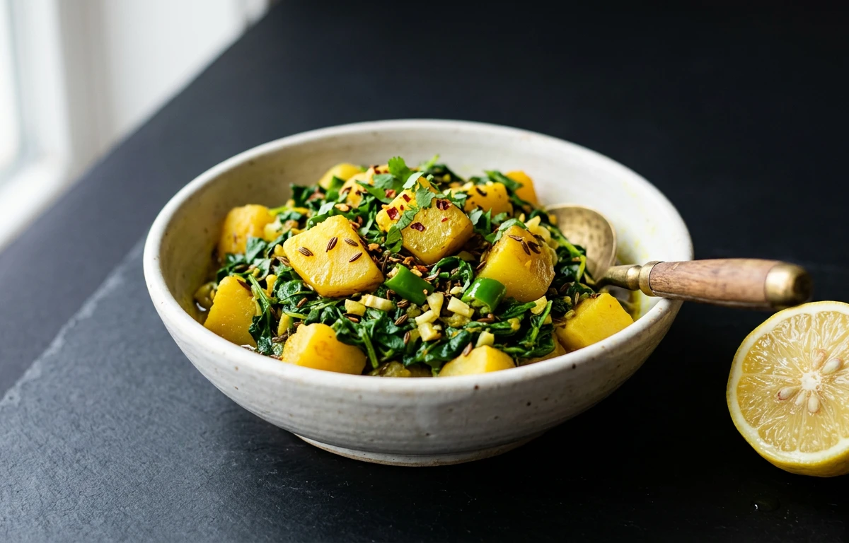 Light Aloo Methi