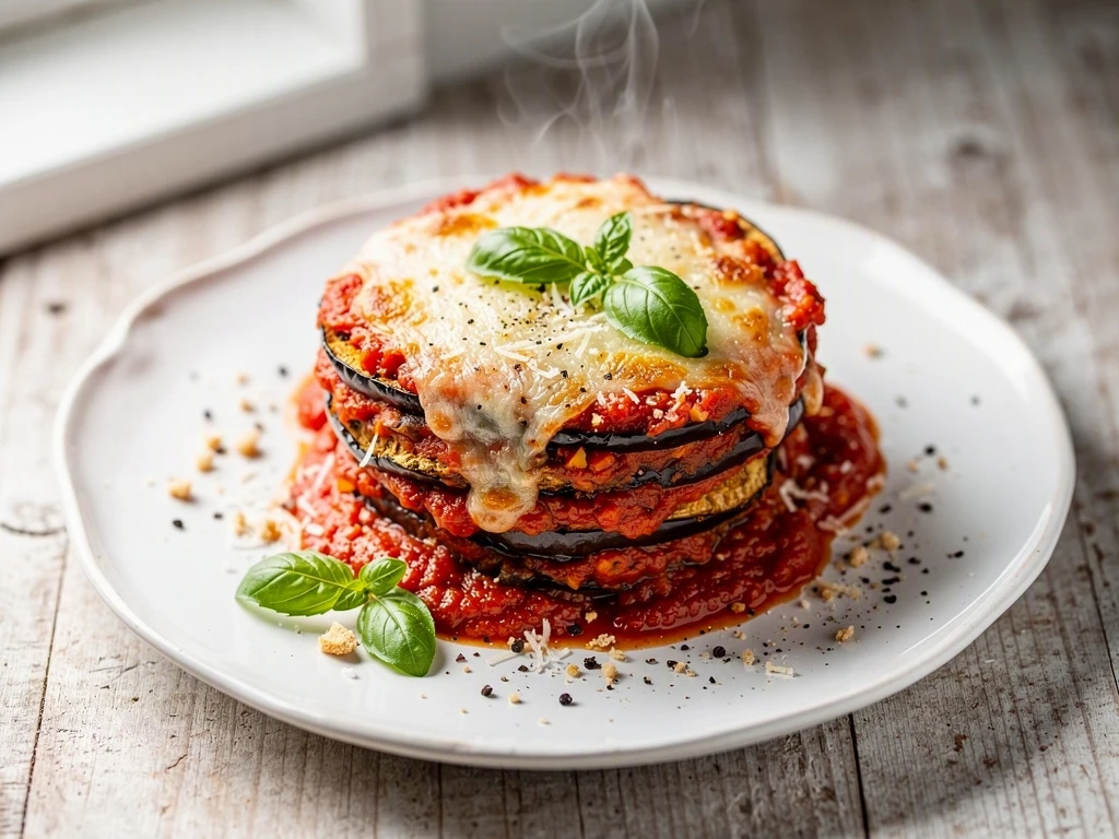 Baked Eggplant Parmesan