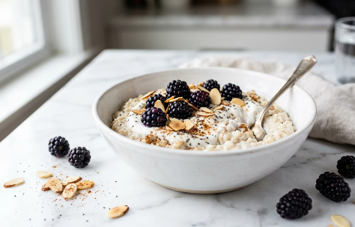 Loaded Blackberry Oatmeal