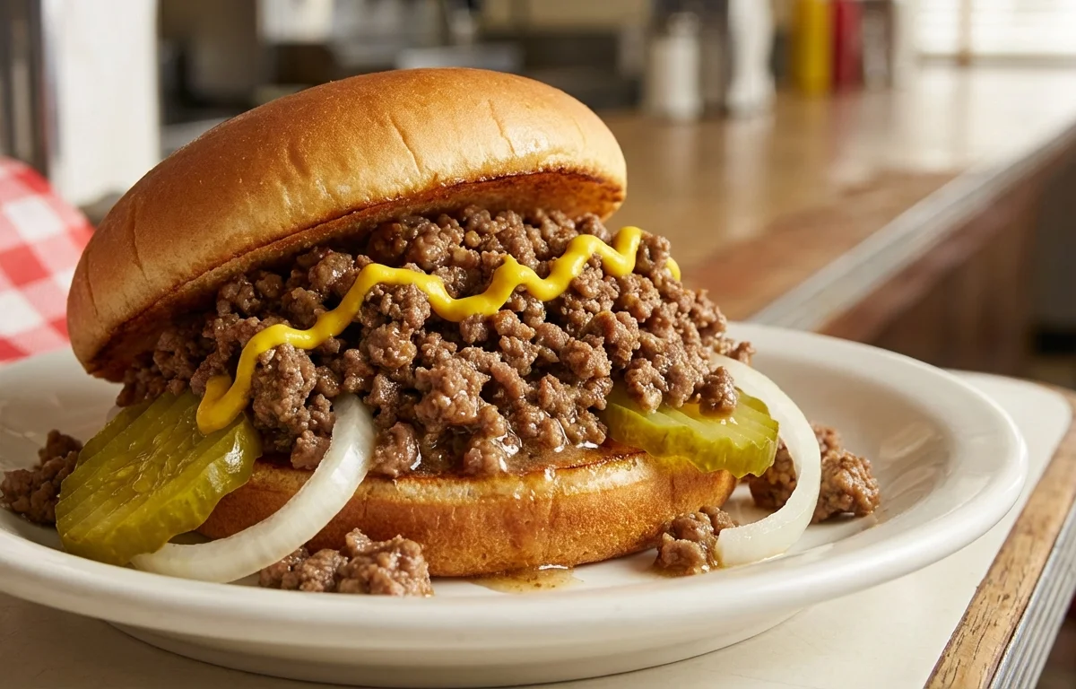 Loose Meat Sandwich