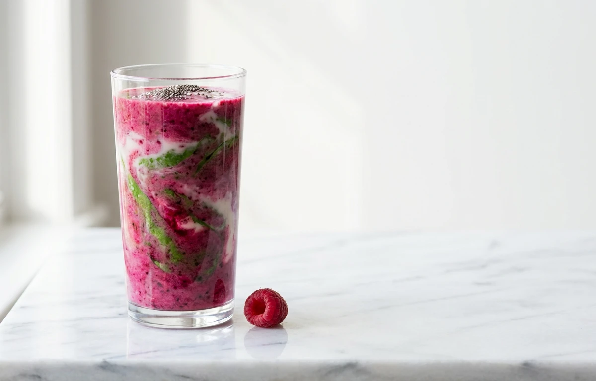 Low-Calorie Berry Protein Smoothie