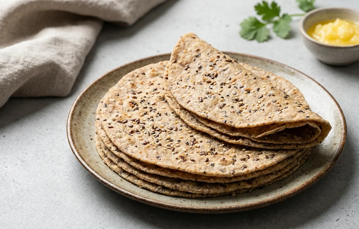Low-Carb Multigrain Roti