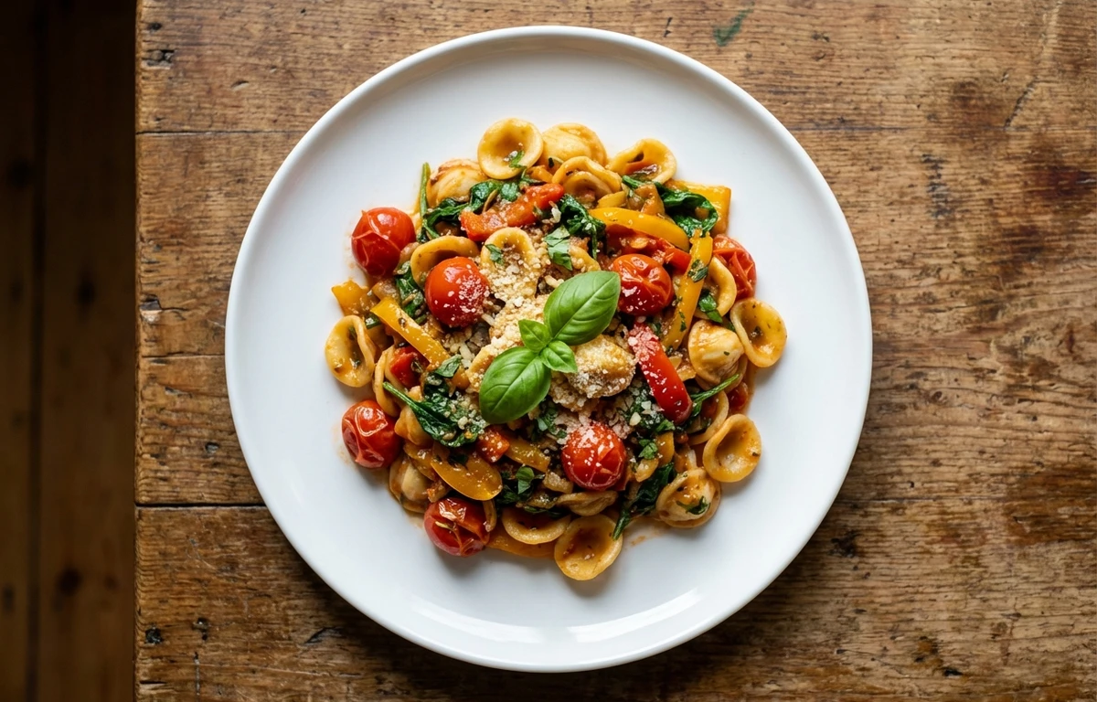 One-Pot Pasta with Vegetables