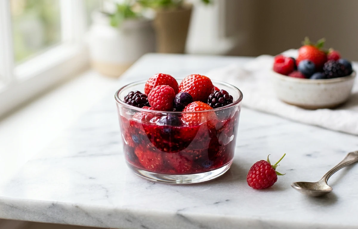 Lower-Sugar Berry Compote