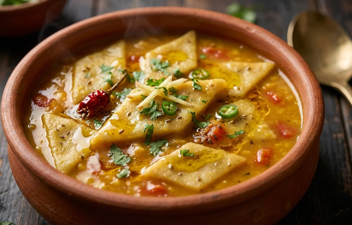 Marwari Dal Dhokli
