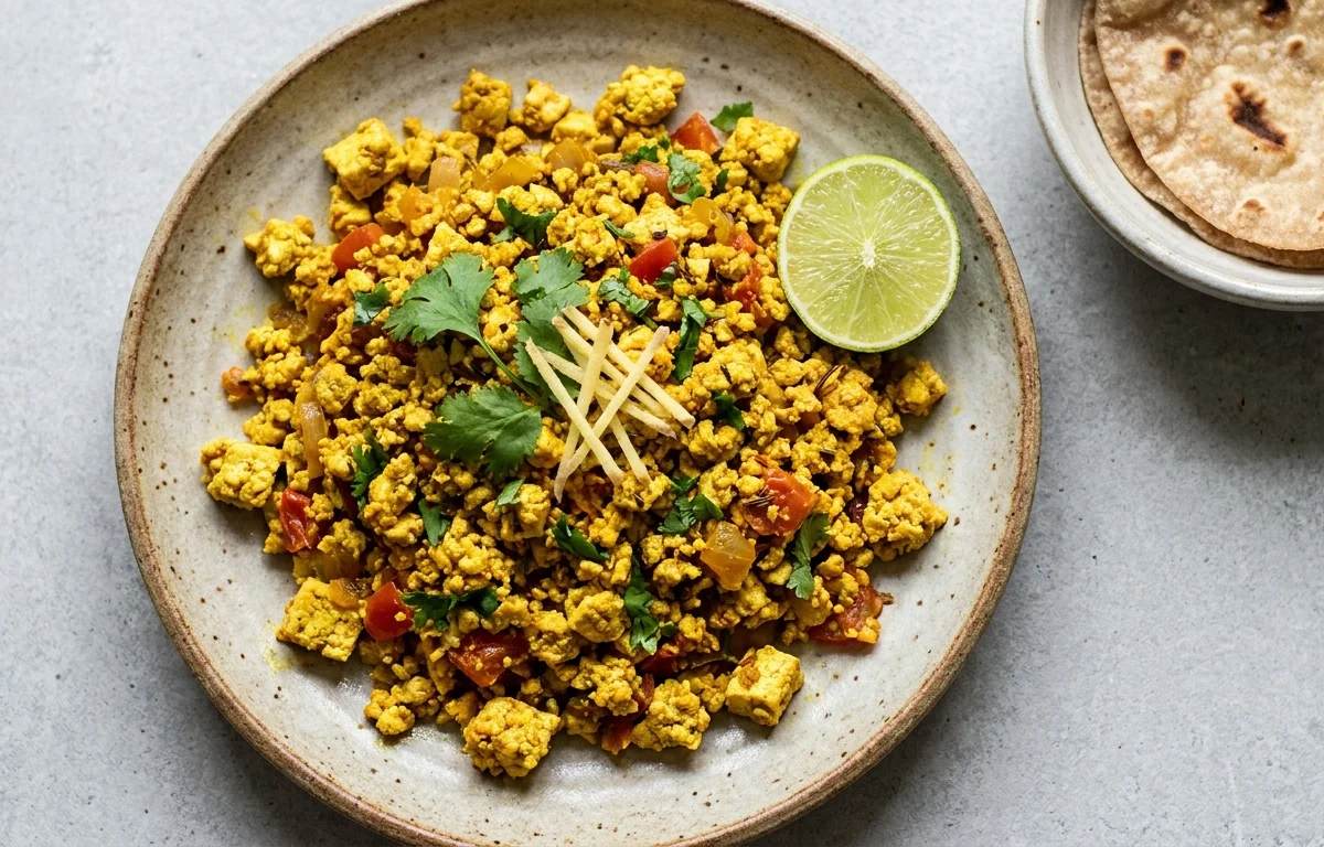 Masala Tofu Bhurji