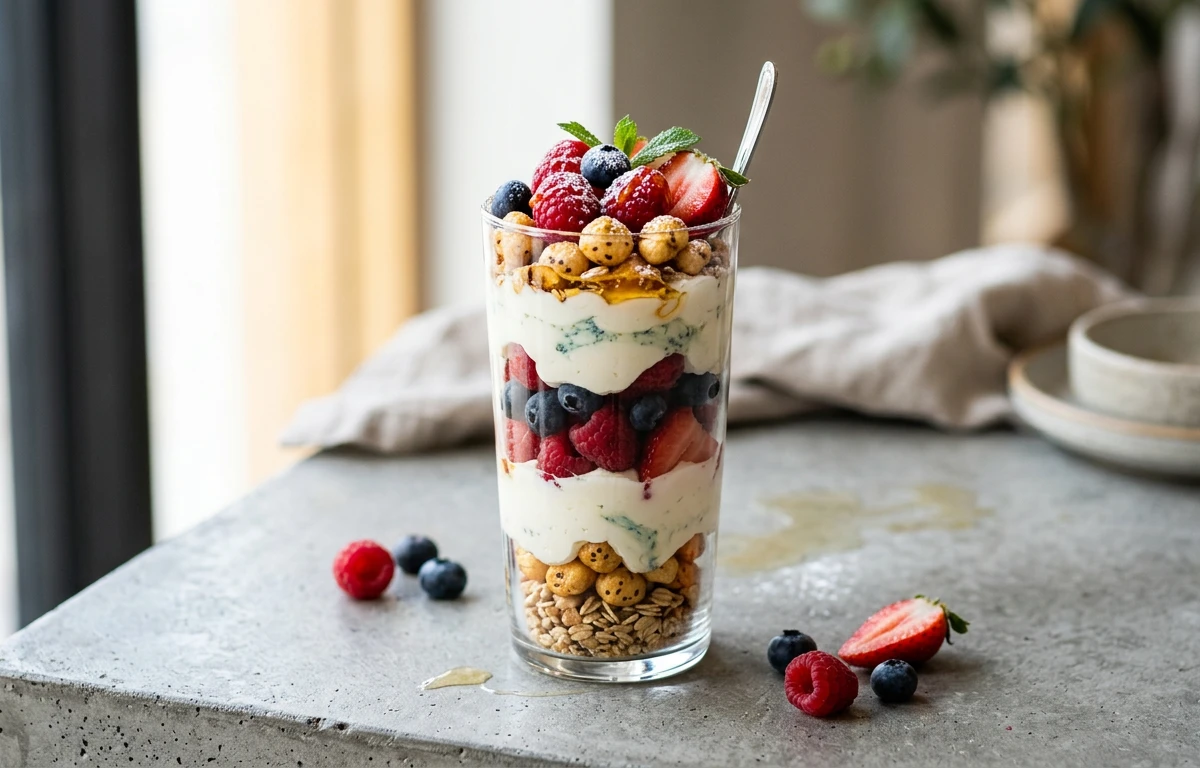 Mascarpone & Berry Parfait