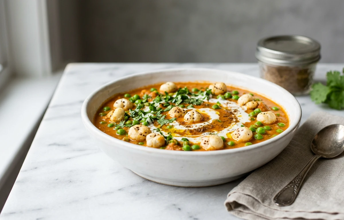Matar Makhana Curry
