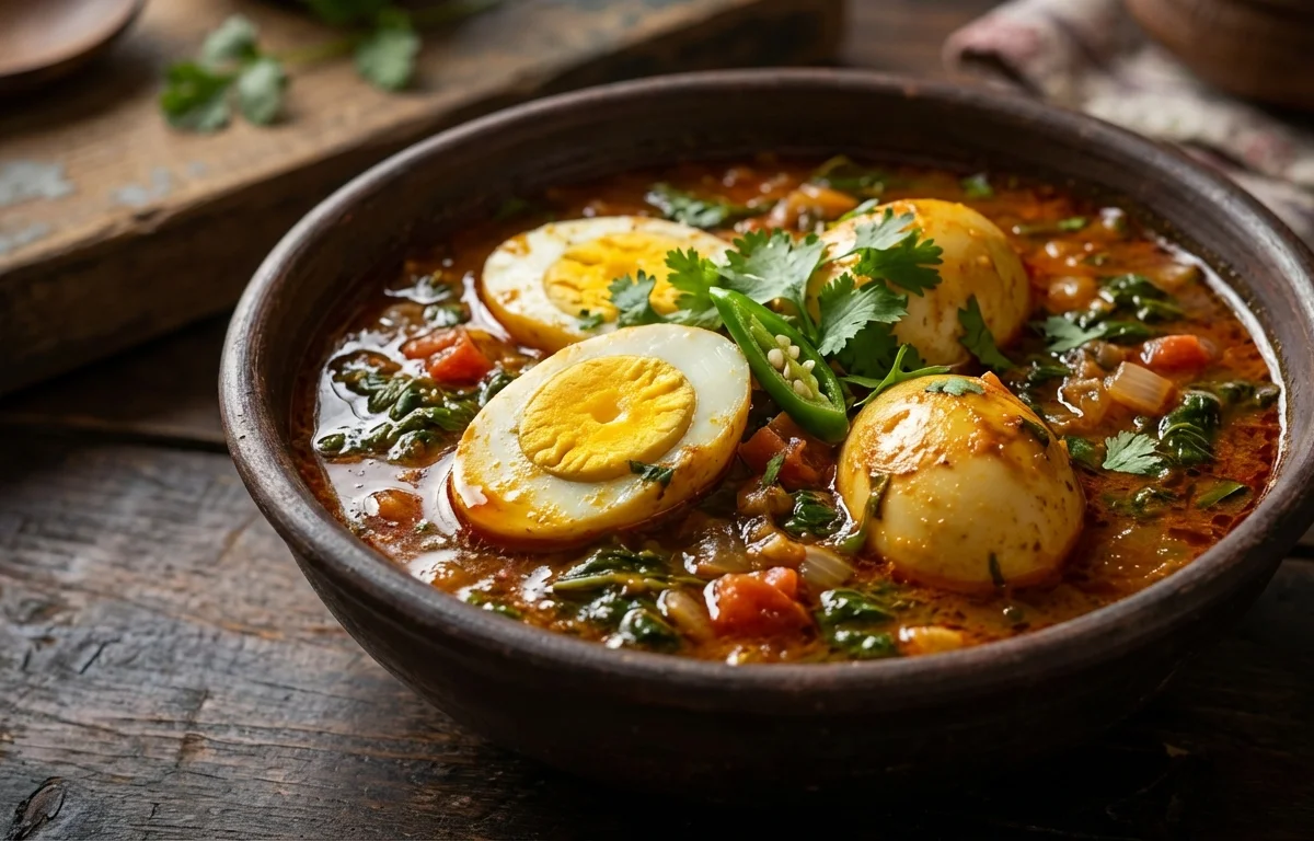 Methi Anda Curry