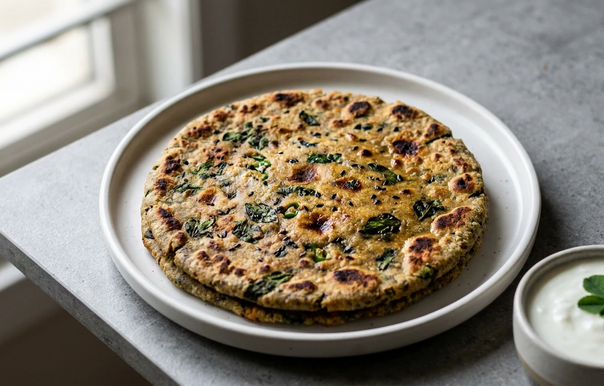 Methi Bajra Paratha