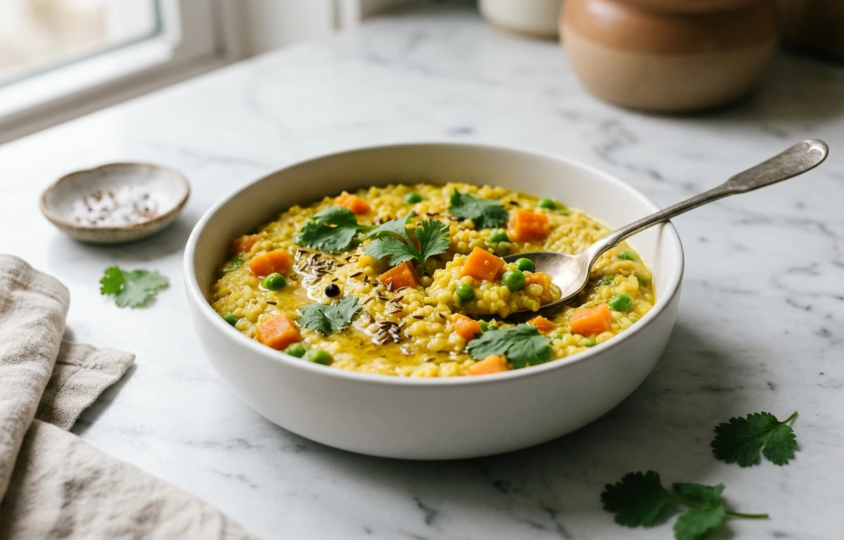 Millet Moong Dal Khichdi