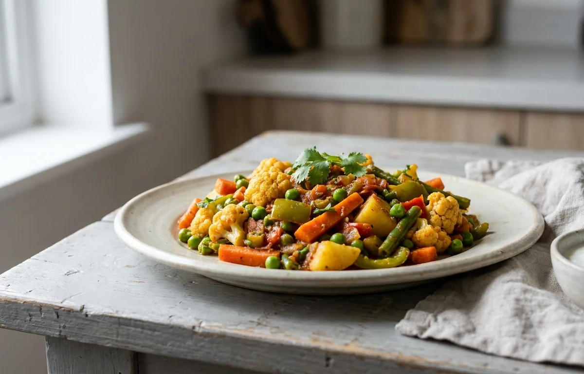 Mixed Vegetable Sabzi