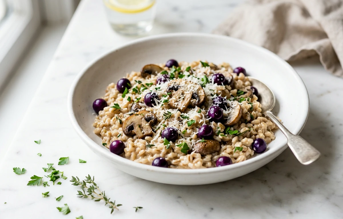 Mushroom & Thyme 'Speltotto'