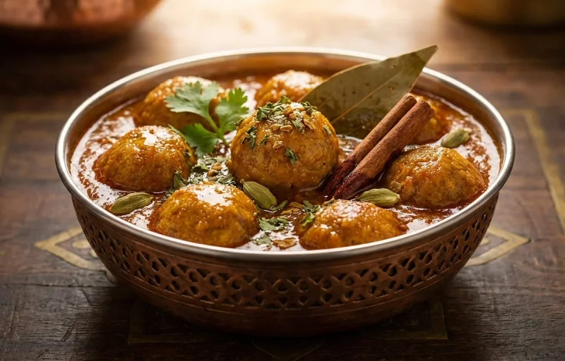 Mutton Kofta Curry