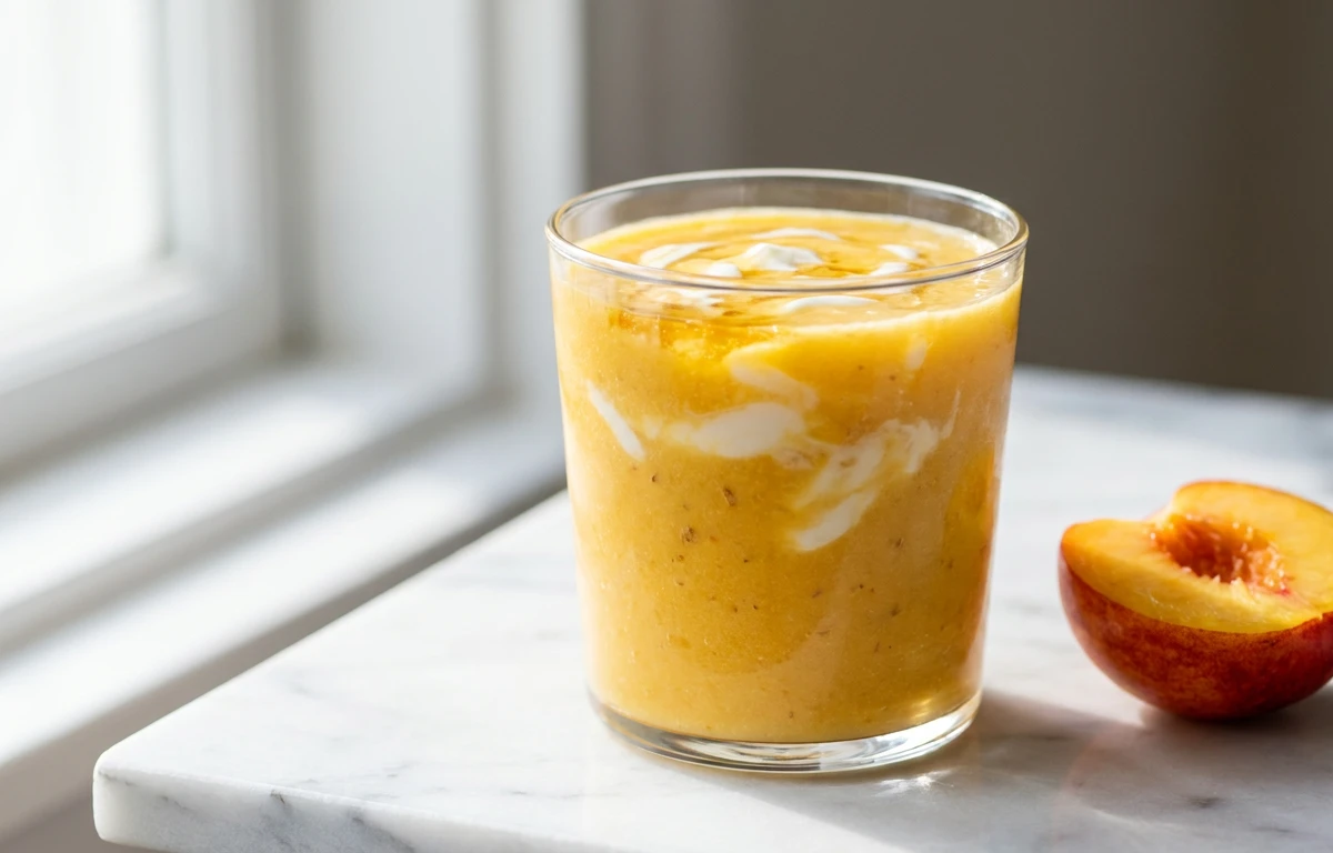 Nectarine & Ginger Smoothie