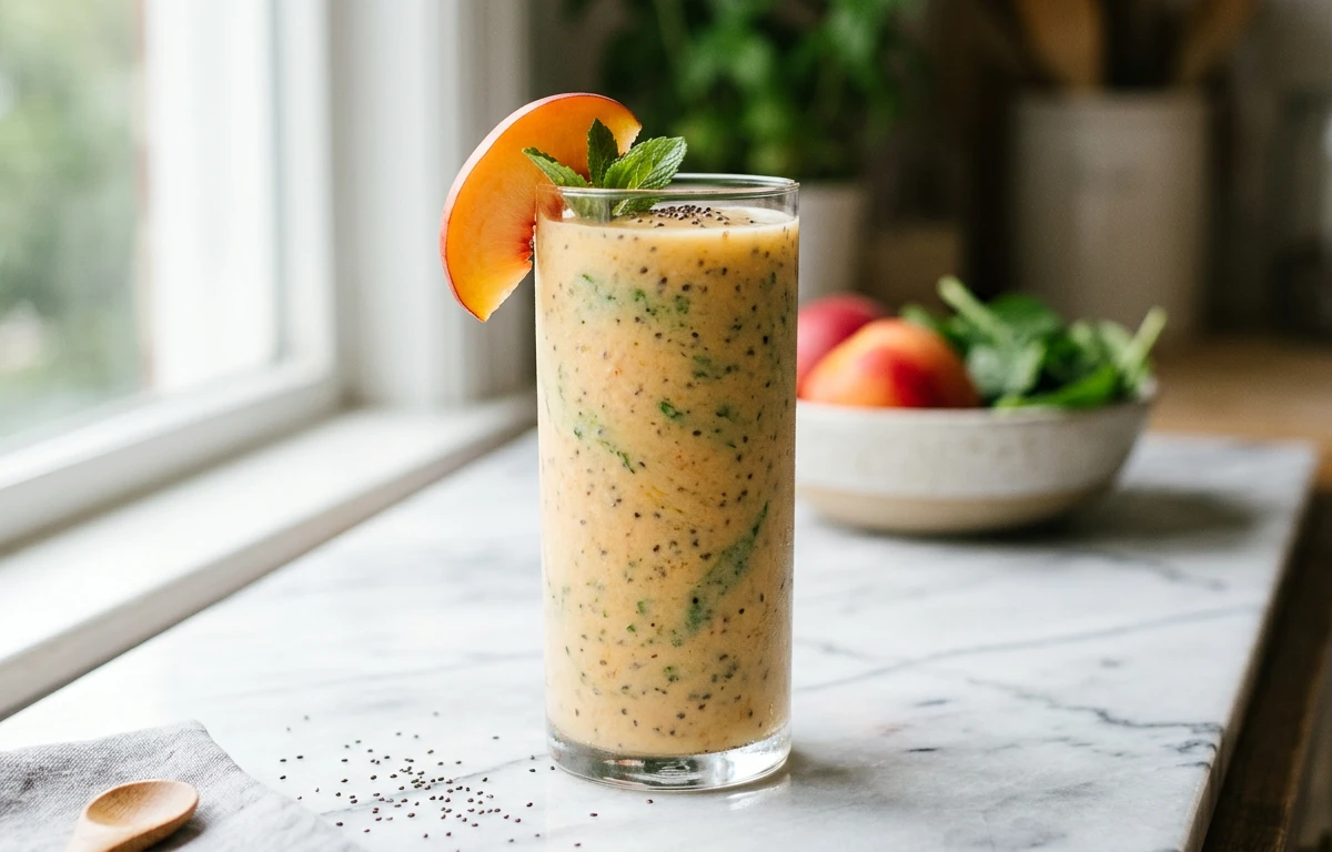 Nectarine Protein Smoothie