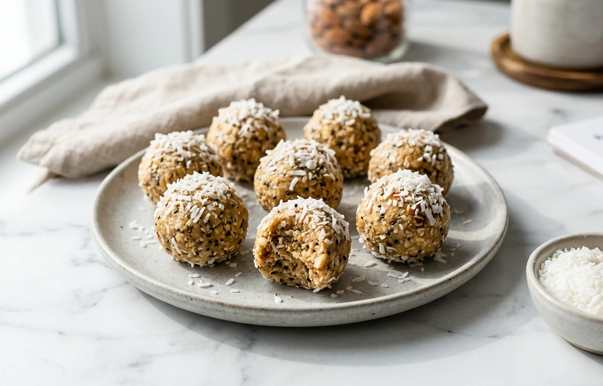 No-Bake Almond Energy Bites