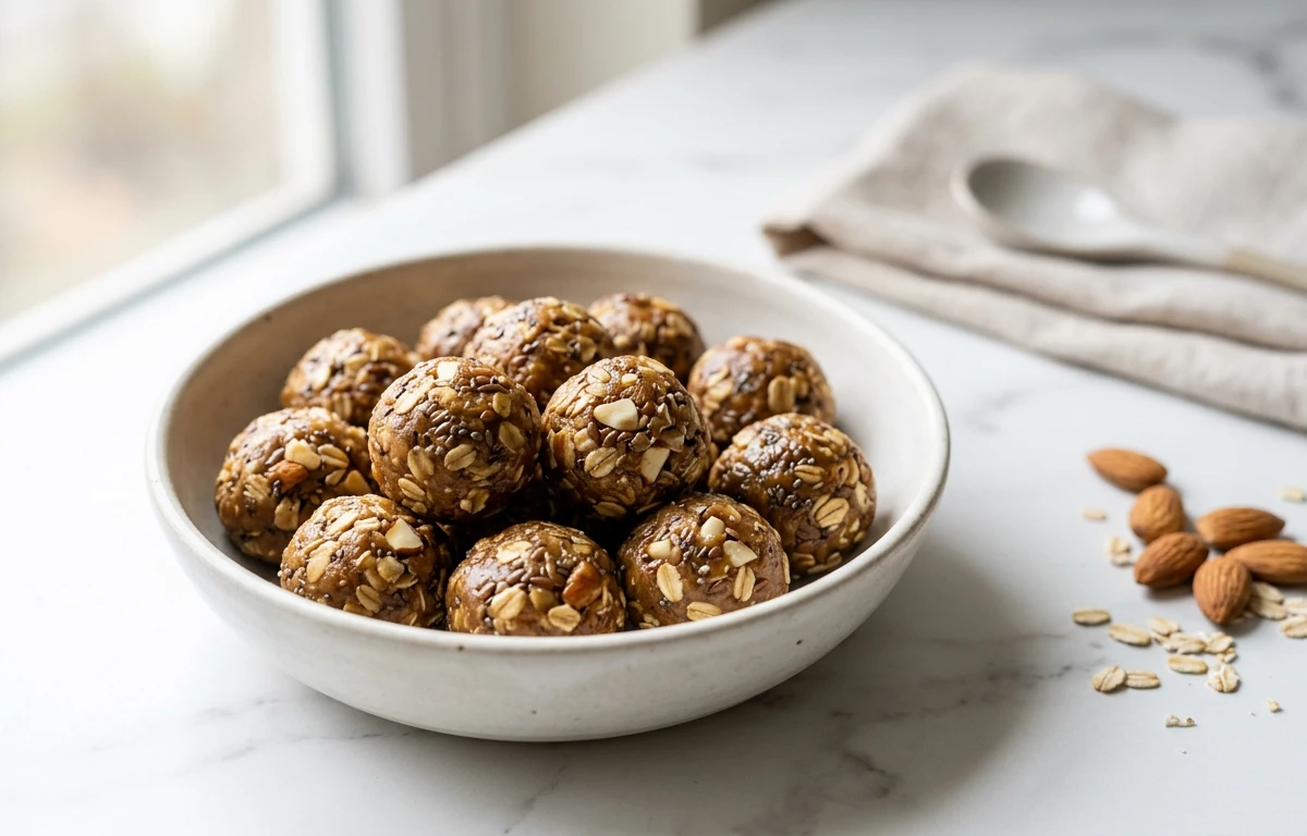 No-Bake Jaggery Energy Bites